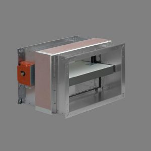 FLX, CE certified rectangular fire dampers | MADEL